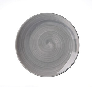 Ritzenhoff & Breker Teller flach VALENCIA 6er Set 15 cm grau/ weiß