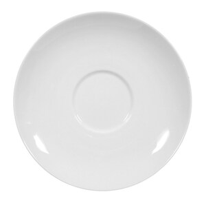 Seltmann Weiden Suppenuntertasse / Teller flach Ø 16 cm RONDO UNI Weiß