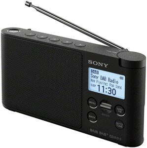 Sony XDR-S41 Portables Radio schwarz