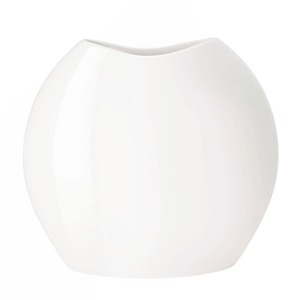 ASA Vase MOON 18 cm Keramik weiß