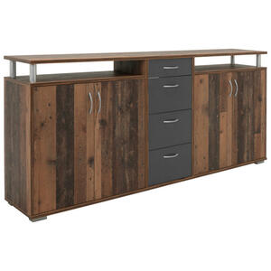 Sideboard Maximo Old Wood Nachbildung B/H/T: ca. 208 x 94 x 38 cm