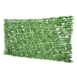 Outsunny Sichtschutzhecke Grün Kunststoff H/l: Ca. 150x300 Cm
