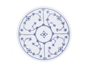 Bild 1 von KAHLA Teller flach /Speiseteller Ø 23,5 cm BLAU SACS Weiß mit blauem Dekor