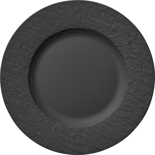 Bild 1 von Villeroy & Boch Teller MANUFACTURE ROCK 27 cm Porzellan grau/schwarz