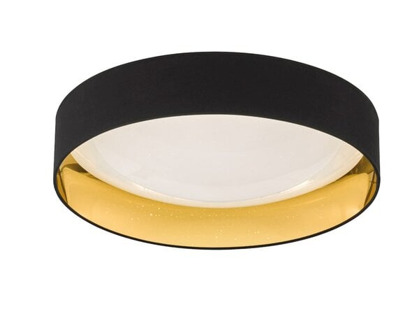 Bild 1 von FISCHER & HONSEL LED Deckenlampe SETE schwarz/goldfarbig