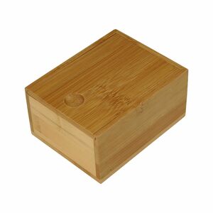 Fackelmann Seifenbox mit Schiebedeckel, Bambus