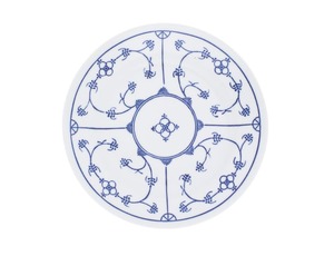 KAHLA Teller flach /Frühstücksteller Ø 18,7 cm BLAU SAKS Weiß mit blauem Dekor