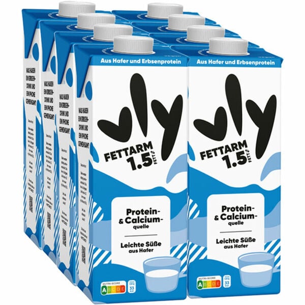 Bild 1 von vly Fettarm 1,5%, 8er Pack