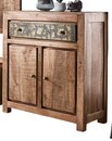 Bild 1 von vito Schuhschrank CURL Mangoholz massiv ca. 90 x 100 x 40 cm