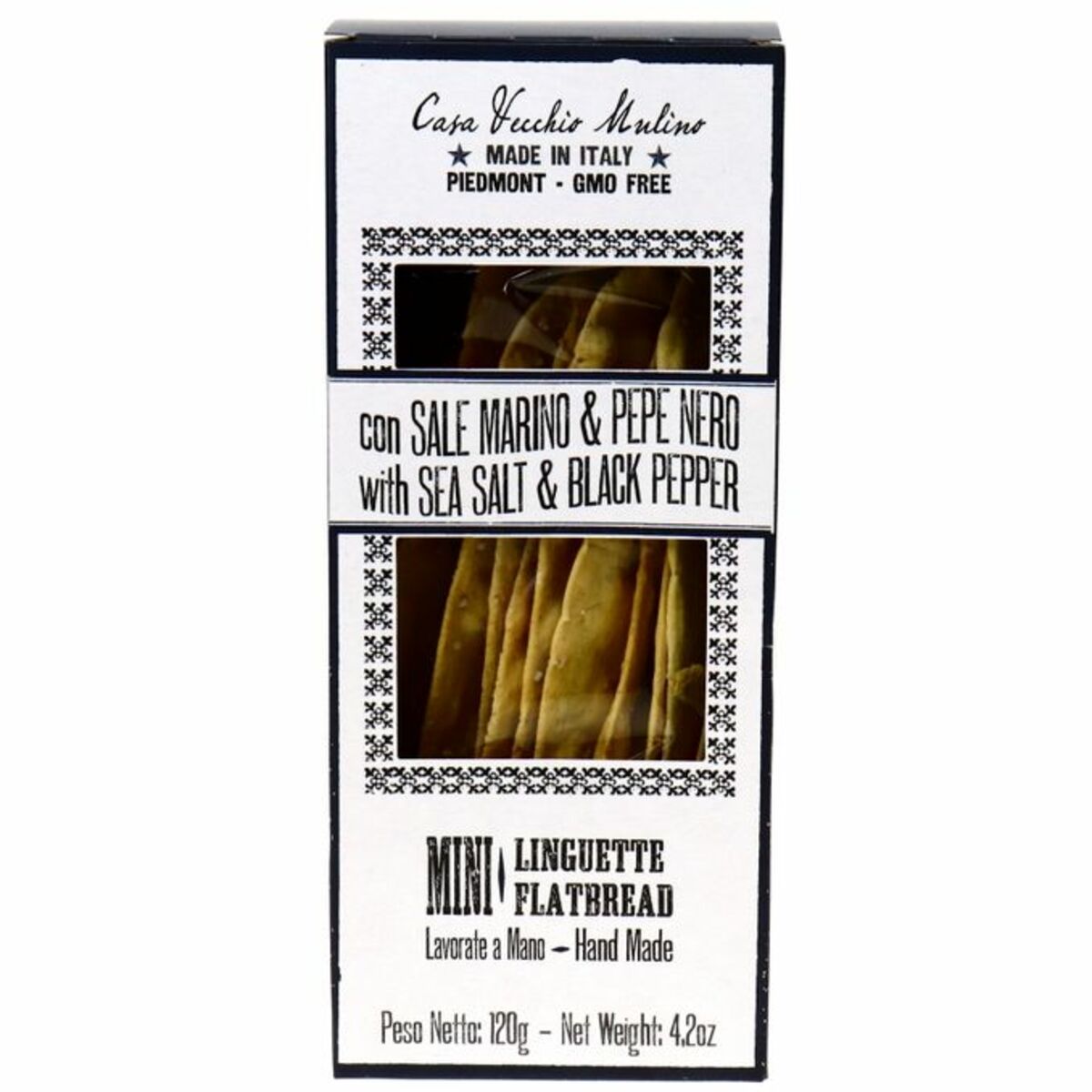 Bild 1 von Casa Vecchio Mulino Mini Linguette Salz & Schwarzer Pfeffer
