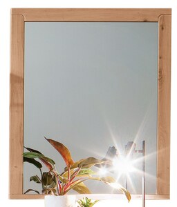 vito Spiegel 77 x 92 cm Holznachbildung Balkeneiche
