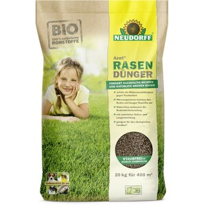 Neudorff Azent Rasendünger 20 kg mit umweltschonender & organischer Wirkung