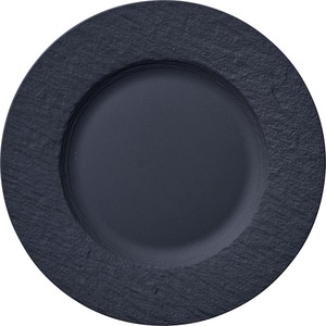 Villeroy & Boch Teller MANUFACTURE ROCK 22,5 cm Porzellan grau/schwarz