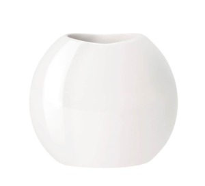 ASA Vase MOON 23 cm Keramik weiß