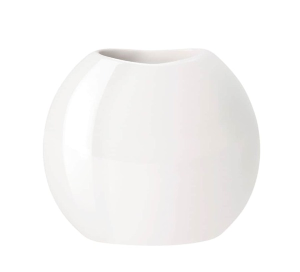 Bild 1 von ASA Vase MOON 23 cm Keramik weiß