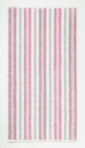 Cawö Duschtuch Streifen 70 x 140 cm in Rosa