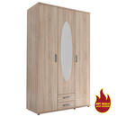 Bild 1 von Kleiderschrank Paul Eiche Sonoma Nachbildung B/H/T: ca. 120x195x55 cm