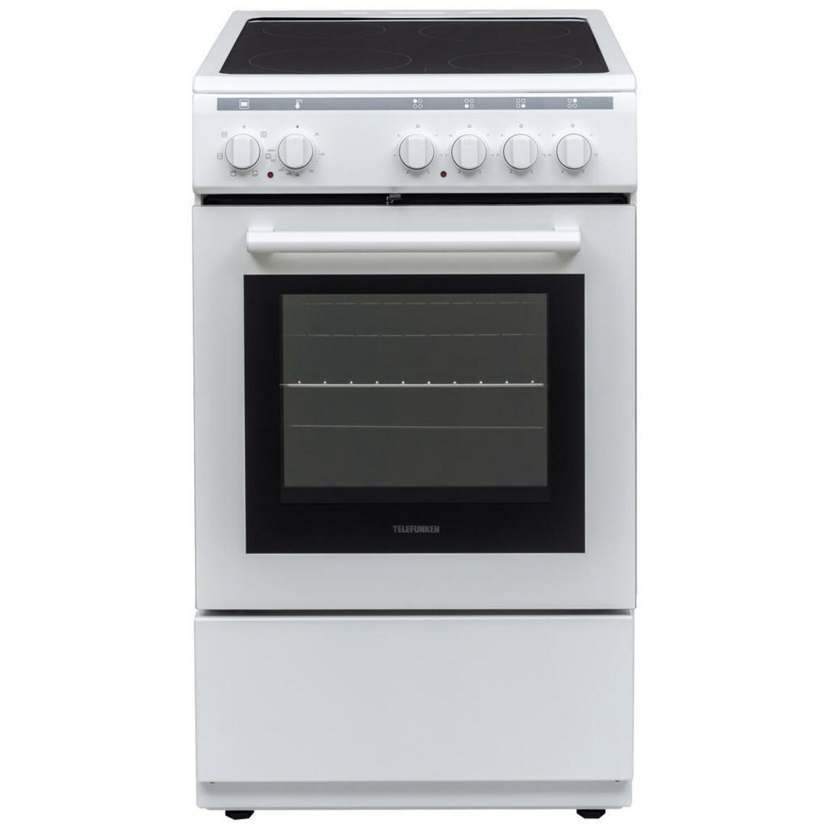Bild 1 von Telefunken Stand-elektroherd Tf-fh-60-c4 Weiß B/h/t: Ca. 50x85x60 Cm