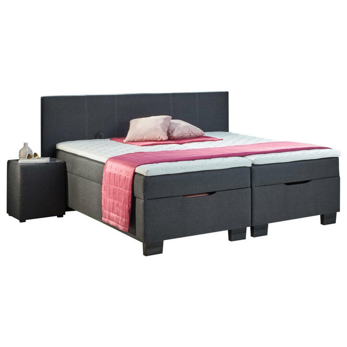 Bild 1 von Boxbett Trevi anthrazit 180 cm