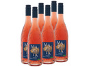 Bild 1 von 6 x 0,75-l-Flasche Weinpaket Marsia Rosato Terre di Chieti IGT trocken vegan, Roséwein, 
         4.5-l