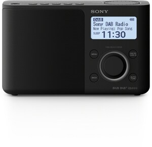 Sony XDR-S61D Digitalradio schwarz