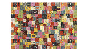 Kurzflorteppich  Happiness Pardis mehrfarbig Synthethische Fasern Maße (cm): B: 120 Teppiche