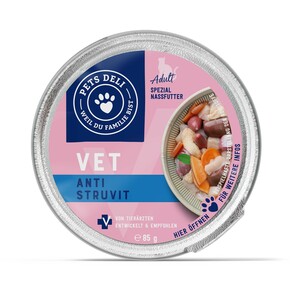 Nassfutter VET Anti Struvit für Katzen - 85g / Einzeldose