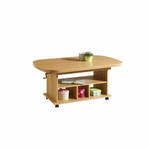 Couchtisch Babsi III Sonoma Eiche Nachbildung 107-157 x 53-63 x 67 cm