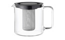 Bild 1 von Peill+Putzler Glaskanne 1,3l  Buon Giorno Borosilikatglas, Edelstahl, Glas , Kunststoff Maße (cm): H: 13,5  Ø: [13.5] Küchenzubehör