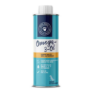 Premium Omega-3 Öl für Hunde 250ml von Pets Deli