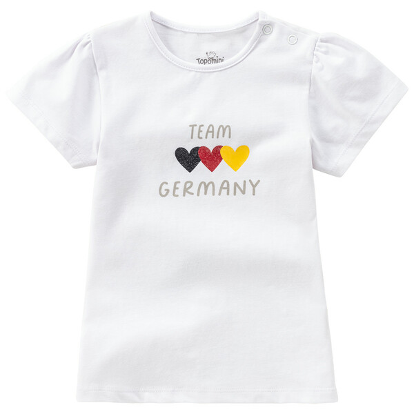 Bild 1 von Baby T-Shirt im Deutschland-Look WEISS