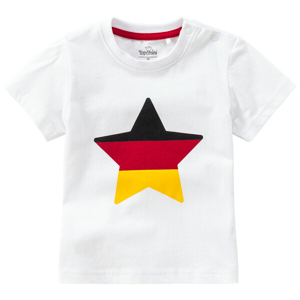 Bild 1 von Baby T-Shirt im Deutschland-Look WEISS