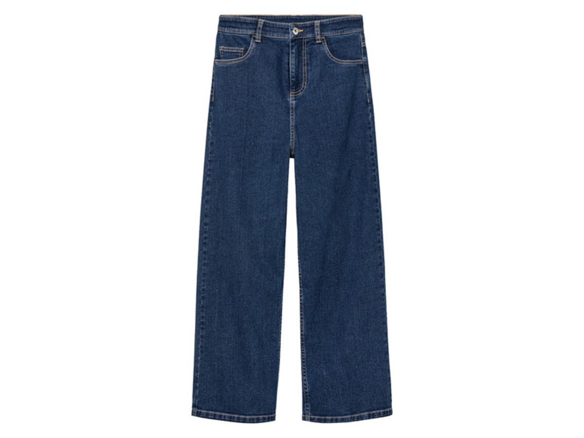 Bild 2 von pepperts!® Kinder Mädchen Jeans, Wide Leg, hohe Leibhöhe