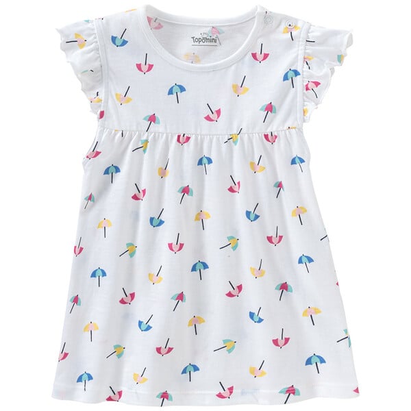 Bild 1 von Baby T-Shirt mit Allover-Print WEISS