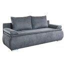 Bild 1 von Schlafsofa Lenon 207x94x90 cm Webstoff Grau