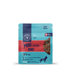 Snack Mini Softies Rind für Hunde - 50g