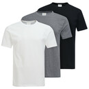 Bild 1 von 3 Herren T-Shirts unifarben DUNKELGRAU / WEISS / SCHWARZ