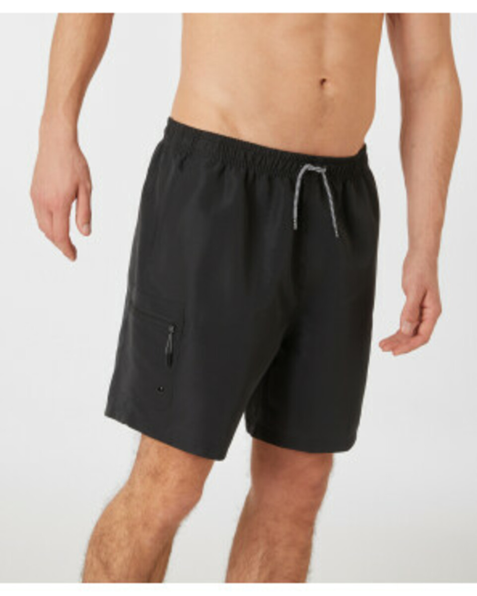 Bild 1 von Cargo-Badeshorts, X-Mail, Tunnelzug, schwarz