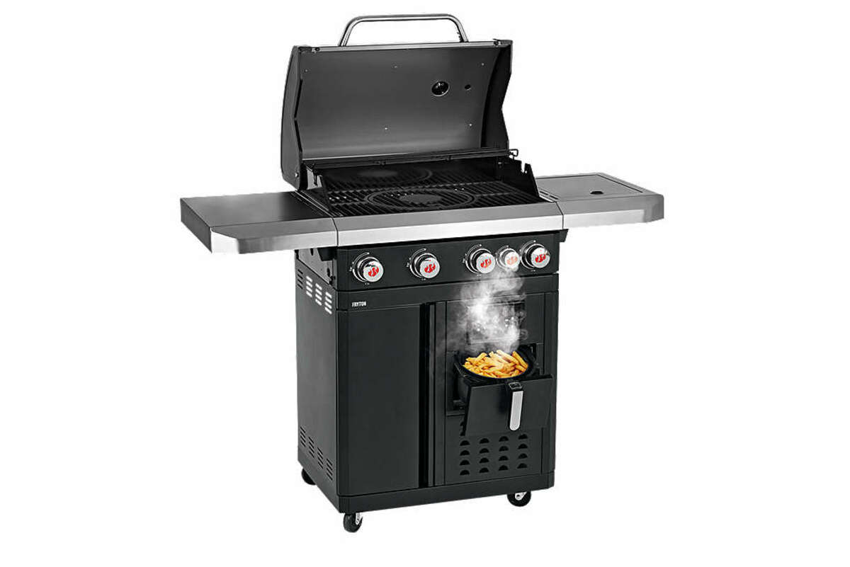 Bild 1 von LANDMANN Gasgrill mit Heißluftfritteuse »FRYTON 4.1 cooK«