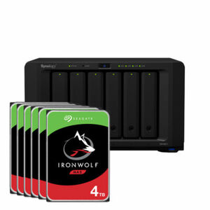Synology DS1621+ 24TB IronWolf NAS-Bundle [inkl. 6x 4TB IronWolf 3,5" NAS HDD]