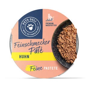 Nassfutter "Feinschmecker Pâté" Huhn - 85g / 12er Pack