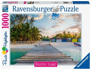 Ravensburger Puzzle »Karibische Insel«, 1000 Puzzleteile, Made in Germany, FSC® - schützt Wald - weltweit