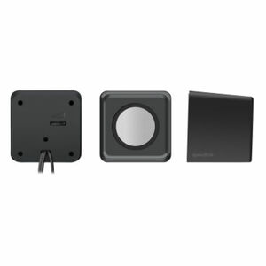 Speedlink TWOXO USB-betriebene Stereo-Lautsprecher (2x 2,5W), schwarz