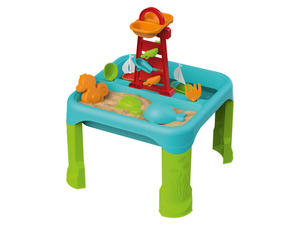 Playtive Sand- und Wasserspieltisch, 8-teilig, mit 2 Becken