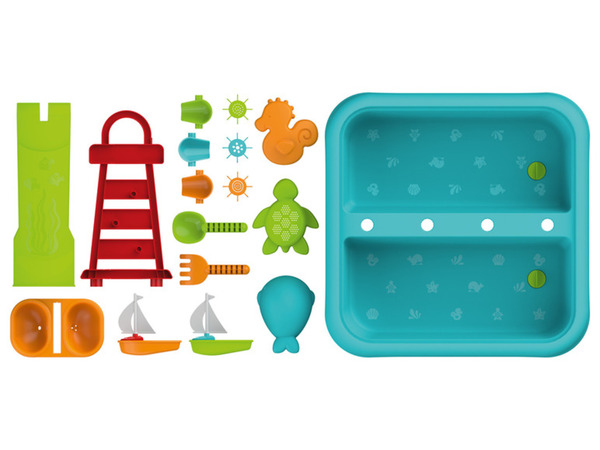 Bild 3 von Playtive Sand- und Wasserspieltisch, 8-teilig, mit 2 Becken