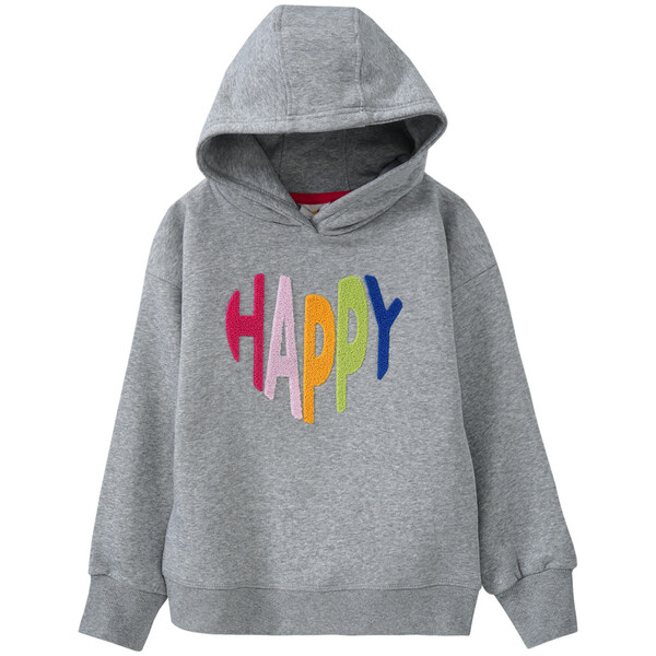 Bild 1 von Mädchen Hoodie mit Schriftzug HELLGRAU