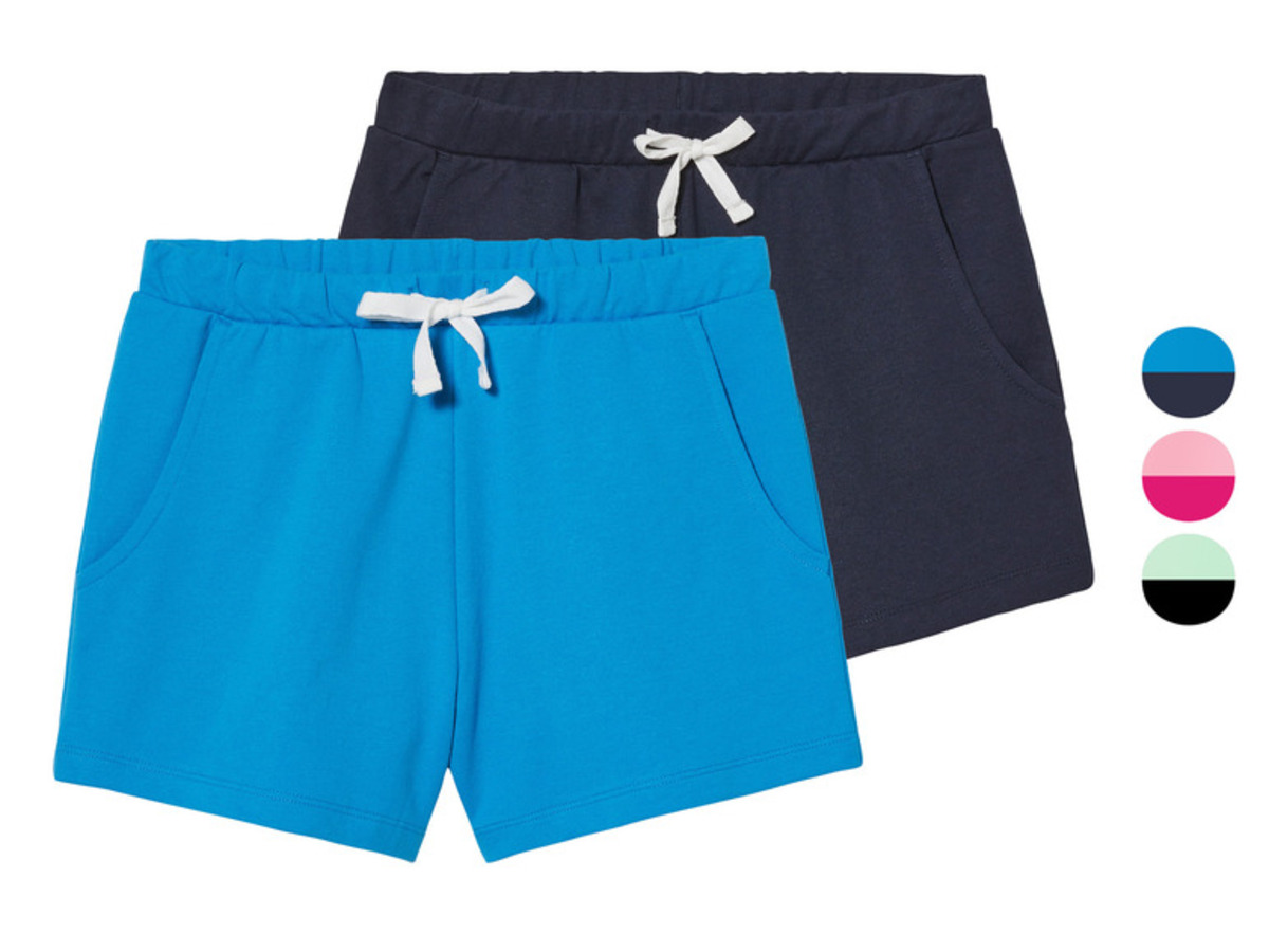 Bild 1 von pepperts!® Kinder Sweatshorts, 2 Stück, mit Baumwolle
