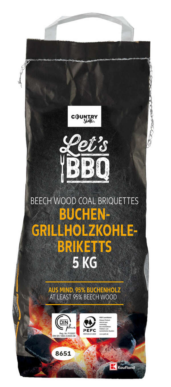 Bild 1 von COUNTRYSIDE® Grillholzkohlebriketts