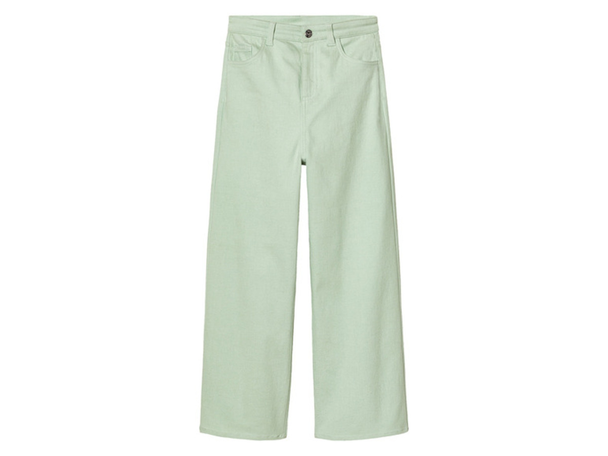 Bild 4 von pepperts!® Kinder Mädchen Jeans, Wide Leg, hohe Leibhöhe