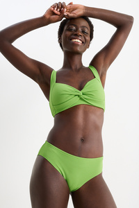 C&A Bikini-Hose-Mid Waist-LYCRA® XTRA LIFE™, Grün, Größe: 36